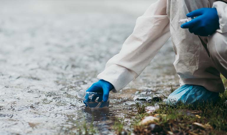 Water quality inspection